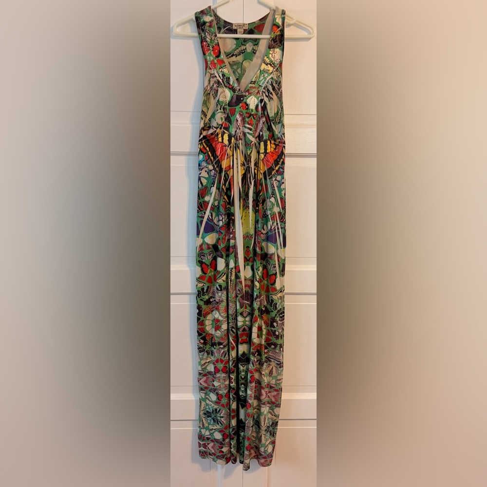 One World. Maxi dress. M. Pretty embellishment.